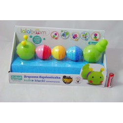 8 pcs beads caterpillar bath toy