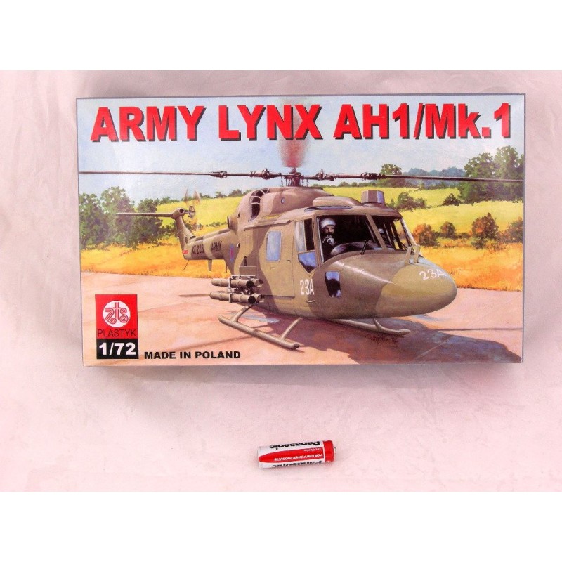 MODEL -ŚMIGŁOWCA ARMY LYNX AH1_MK.1
