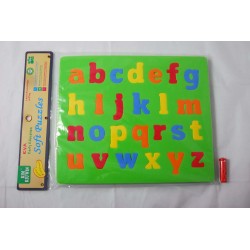 litery puzzle,zabawka do wanny,poly bag:26/31/1,5