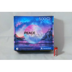 PUZZLE 500 HQC PEACE PUZZLE - LIGHT BLUE  - 35116