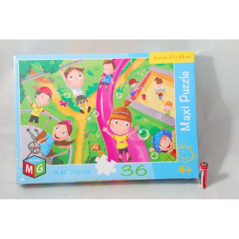 MAXI PUZZLE 36 PLAC ZABAW