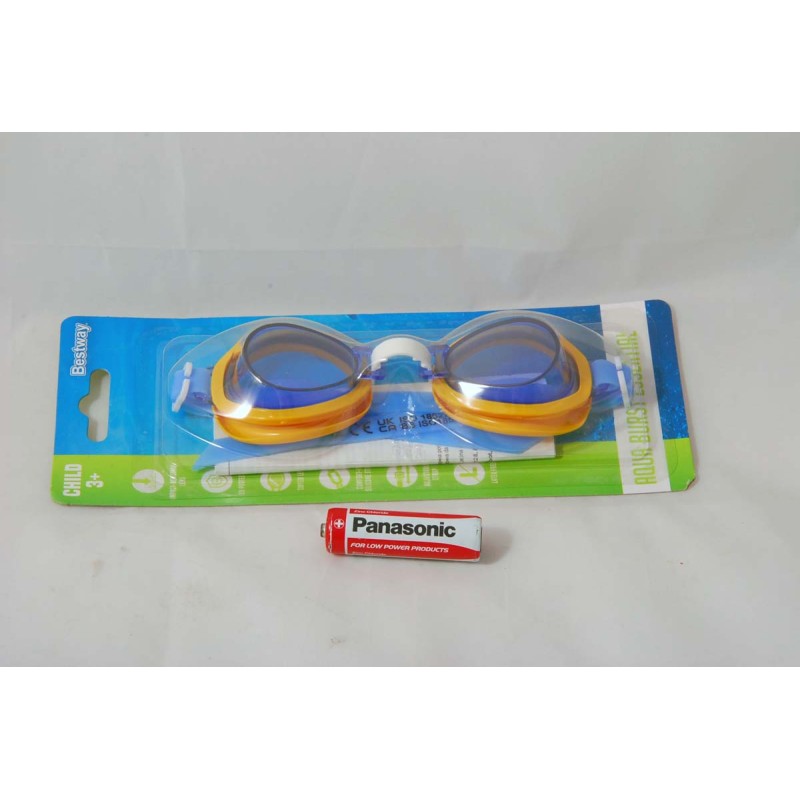Okularki do pływania "Lil' Lightning Swimmer Goggles", ochrona UV, 3 k