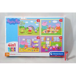 21516 - 4IN1 PUZZLE PEPPA PIG