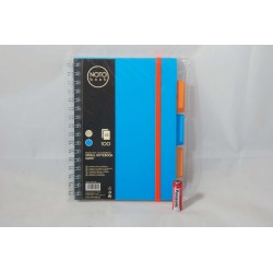 Kołobrulion Grand NOTObook  A5 100 niebieski kratka