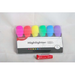 Highlighter 604 /6W Assorted
