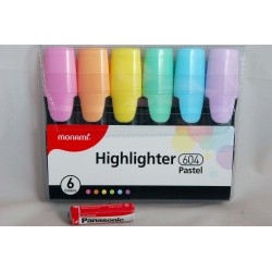 Highlighter 604 Pastel/6W(C:6C:TH)