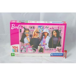 Puzzle 104 Super Kolor Barbie 25754